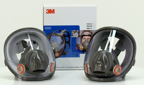 Respirador Full Face 3m Modelo 6000 