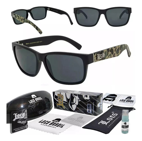 Óculos Locs Brasil - Chopper Tactical 91070-camo - Importado