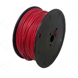 Cable Automotriz 100% Cobre Calibre 16 100 Mts Color Rojo