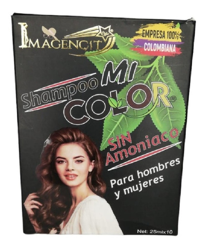 Shampoo Mi Color Tinte Instantáneo 15min Sin Amoniaco 