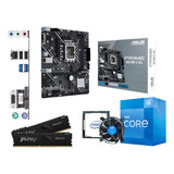 Kit Actualizacion Intel I5 12va H610m-e 16gb Ram 3200mhz