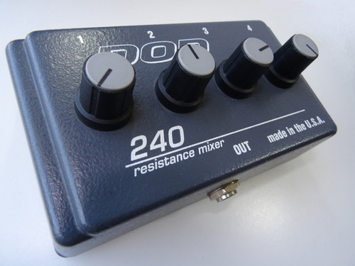 Mixer Pasiva Dod 240-tamaño Pedal-usa-impecable Como Nueva !