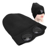 Sombrero De Moda Gafas Térmicas Cálidas Otoño Invierno Frío