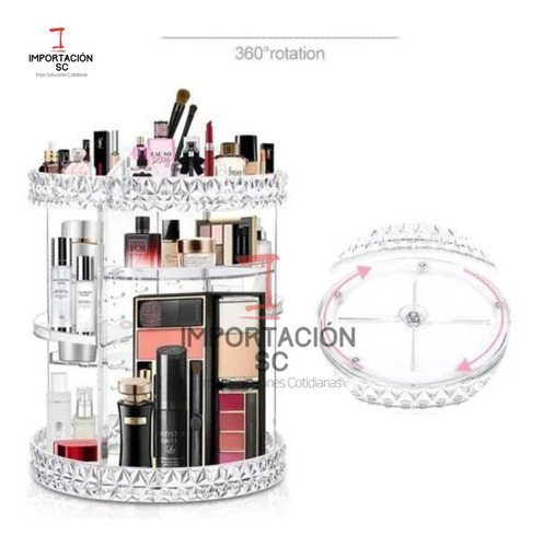 Organizador De Maquillaje 360º