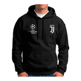 Buzo Hoodie Capota Deportivo Juventus Fc Champions League H