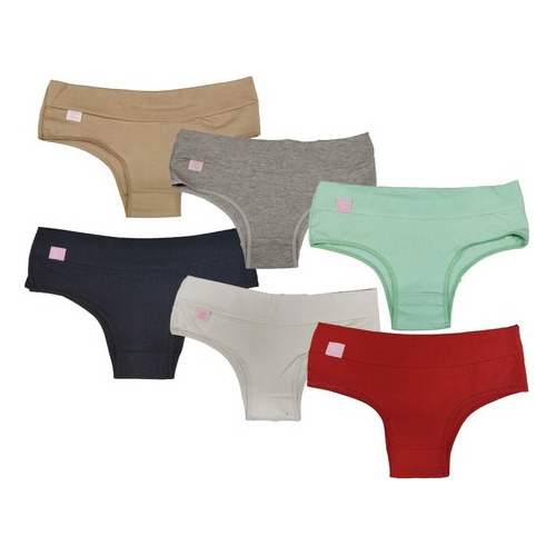 Culotte Gde  X 6 Unidades X Mayor Algodon Y Lycra Oferta!