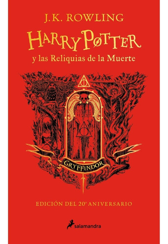 Libro Harry Potter Y Las Reliquias De La Muerte Gryffindor