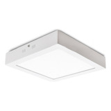 Panel Plafon Led 18w Luz Dia Cuadrado Exterior