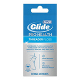 Enhebrador De Hilo Dental Oral-b Glide Pro-health, 30 Unidad