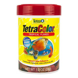 Tetra Color 28gr Comida Peces Hojuelas Acuario Pecera