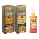 Kit Tio Nacho Aclarante Shampoo + Acondicionador + Spray