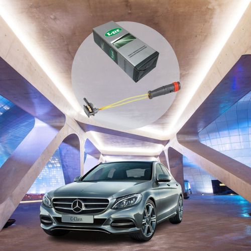 Kit 2 Sensores Desgaste Mercedes Benz Clase A B C Del Y Tras Foto 5
