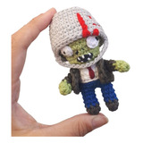 Muñeco Zombie Plantas Vs Zombies Amigurumi Tejido - Pipelino