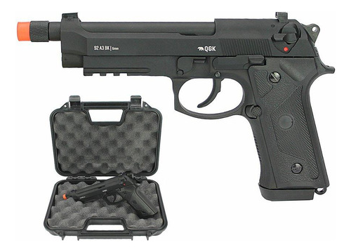 Pistola Airsoft Gbb 92 A3 M92 Bk Full Metal Blowblack 6mm