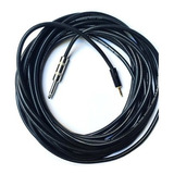 Cable Auxiliar De Plug 3.5 A 6.3 Mono De 15 Metros Uso Rudo 