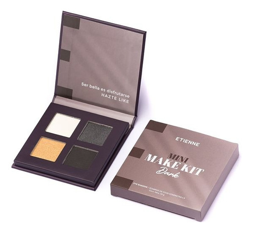 Etienne Sombra 4 Colores Mini Make Kit Dark 7.5gr