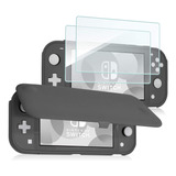 Funda Y 2 Micas Compatible Con Nintendo Switch Lite 2019