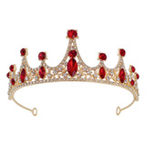 Diademas Con Diamantes De Imitación, Tiara, Corona Pequeña