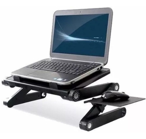 Suporte Articulado Notebook Com Mousepad Cooler