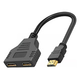 Splitter Hdmi 1x2 Multiplicador Señal Full Hd