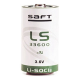 Bateria De Alta Densidad Saft Ls33600 Tamaño - D 3.6 V