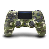 Control Sony Playstation 4 Dualshock Camuflado Verde Camo