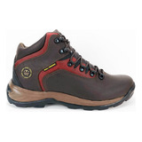 Bota Botina Coturno Masculina Bull Terrier Trail Fox Couro