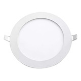 Plafon Para Embutir Led Redondo 18 W Blanco Calido Etheos