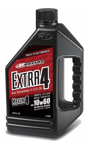 Aceite Maxima Maxum4 Extra 10w60 100% Sintetico Marelli