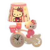Lampara Reloj Despertador Hello Kitty De Escritorio 