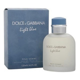D&g Light Blue Hombre 125ml Edt     Silk Perfumes Original