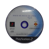Só Cd Disco De Inicio En Linea V1.0 Orig Playstation 2 Ps2 L