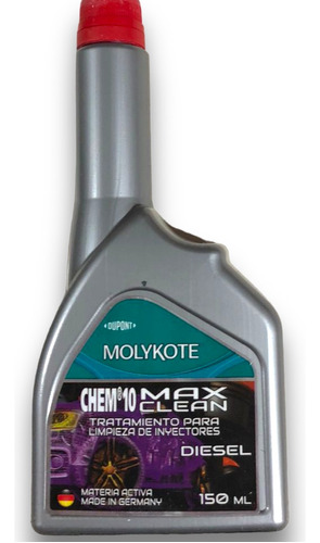  Limpia Inyectores Molykote Diesel Nuevo Chem10 150ml 