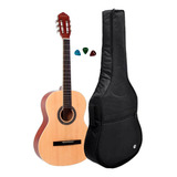 Kit Violão Acústico Giannini Gs15 N Aço + Capa Acolchoada