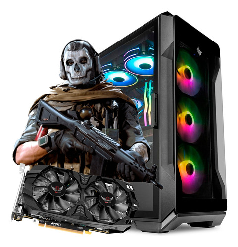 Pc Gamer Barato I7 Com 16gb Ram Rx 8gb + Garantia +roda Tudo