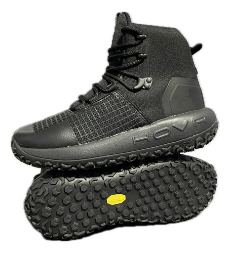 Botas Unde Armour Hovr Infi G2 Vibram Traction Black Táctica