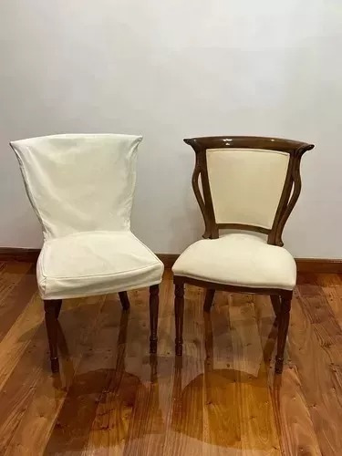 Juego De Sillas De Estilo | 6 Sillas + 2 Sillones