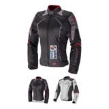 Jm Campera Moto Cordura Mujer Seventy Sd-jr49 Impermeable