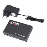 Mini Splitter Distribuidor Hdmi 1x4 - Versão 2.0 4k X 2k Tv