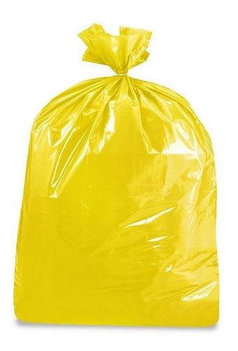 Bolsa De Residuo Peligrosos Consorcio Amarilla 90x120 X100u