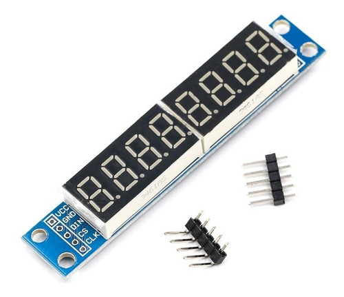 Modulo Led 8 Digitos Pantalla Display 7 Segmentos Max7219