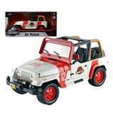 Miniatura 1/24 1992 Jeep Wrangler Jurassic Park