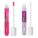 Combo Gloss Labial Intense Bubbaloo: Rosa Tutti Frutti 5ml +