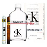 Ck Everyone Calvin Klein 200ml Original+perfume Cuba 35ml