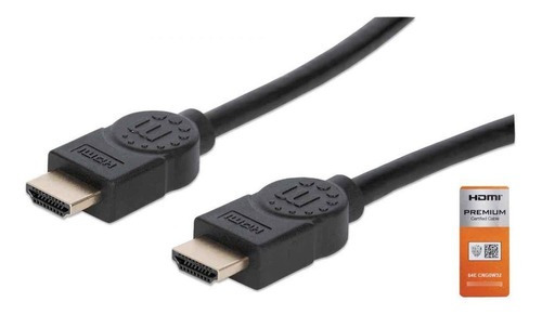 Cable Hdmi Manhattan 355360 2.0 Premium M-m  5.0m