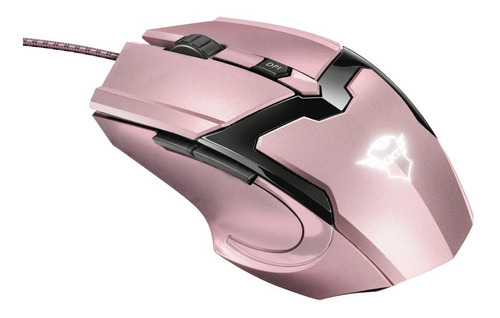 Mouse Trust Gamer 4800 Dpi Color Rosa