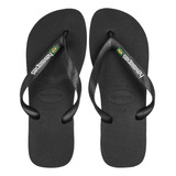 Ojotas Hombre Havaianas Brasil Logo Urbanas Suela Caucho