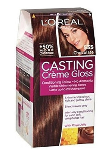 Tinte Capilar L'oréal Casting Creme Gloss Chocolate 535