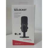 Hyperx Solocast Hmis1xxxbk/g Microfone Usb (preto)
