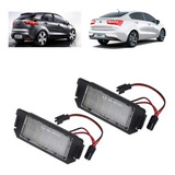 Luz Led Patente Kia Rio 3 - 4 2011-2015 Accesorio